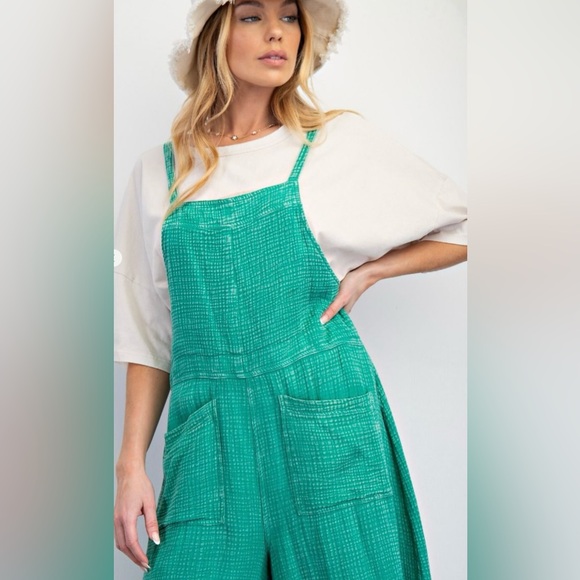 easel Pants - easel HERE I AM JUMPSUIT/OVERALLS PANTS